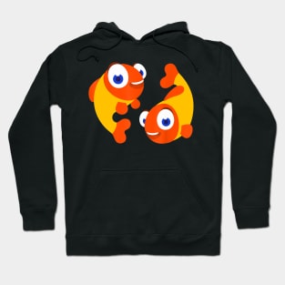 Pal Fish Twin Fish Large Logo Shirt for Teacher Hoodie